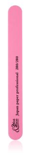 Pilník na nehty z japonského papíru, oválný Hrubost, barva: 280/280 růžová