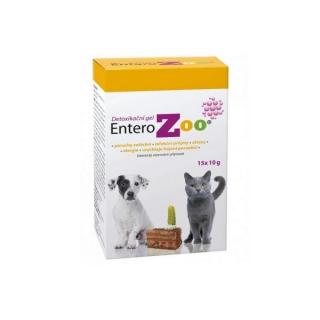 Entero ZOO detoxikační gel 15x10g (Detoxikace organizmu, váže toxické látky a odvádí je z organizmu)