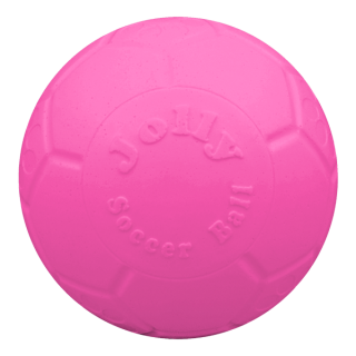 Jolly Soccer Ball 15 cm - fotbalový míč růžový (Soccer ball je ideální volbou na společné hry s vaším pejskem, který obvykle rychle zlikviduje většinu hraček.)