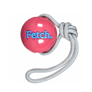 Orbee-Tuff® BALL Fetch s provazem 8cm růžový (5/5)