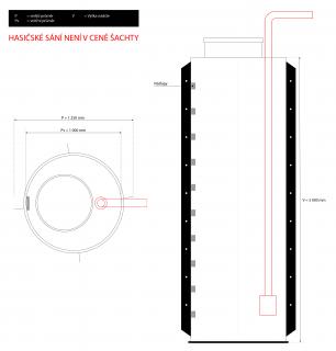 Sací šachta k obetonování Sazba DPH: 21%