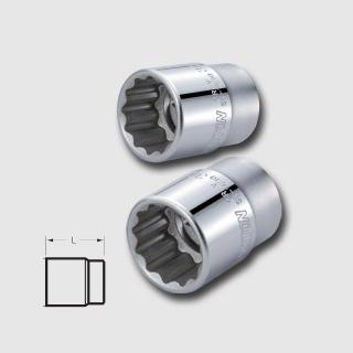Hlavice dvanáctihranná CRV 3/4'' 24mm H1624MC