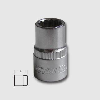 Hlavice nástrčná dvanáctihraná 1/2'' 10mm H1710/P
