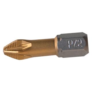 HONITON Bit PZ 1/4” S2 Titan 1bal/2ks | PZ2x25 mm
