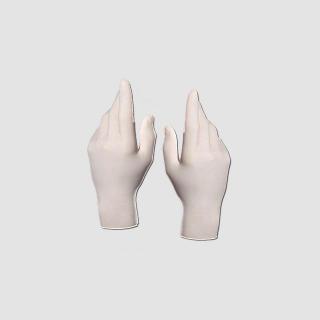 Jednorázové přírodní latexové rukavice MAPA SOLO -  S 1bal/100ks (LOON) JA13009060