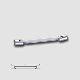 Klíč nástrčný oboustranný 14x15mm, dvanáctihran, lesklý HF1415E
