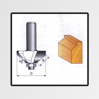 Tvarové frézy do dřeva 8x15,9mm P70607