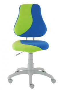 Dětská židle Fuxo S-LINE modro-zelená