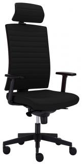 Kancelářská židle GAME VIP celočalouněný Barva: černá