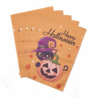 Halloween vlajka banner 445x304mm dýně kočka