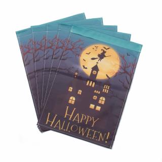 Halloween vlajka banner 445x304mm hrad