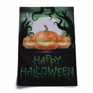 Halloween vlajka banner 460x320mm dýně měsíc