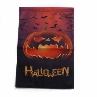 Halloween vlajka banner 460x320mm dýně netopři