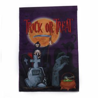 Halloween vlajka banner 460x320mm náhrobek