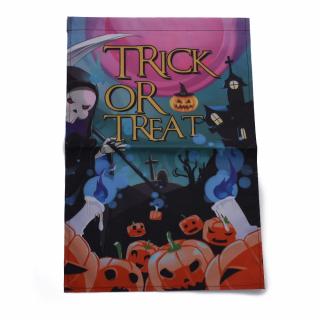 Halloween vlajka banner 460x320mm smrtka