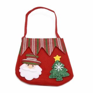 Vánoční taška Santa 29x18cm