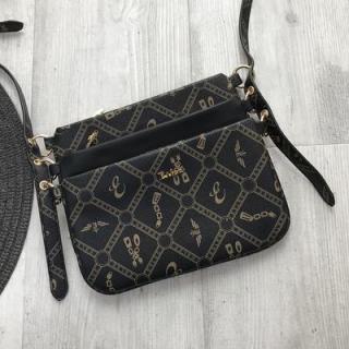 Crossbody kabelka černá třídílná ESLEE X577