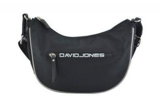 Dámská crossbody kabelka černá DAVID JONES X111