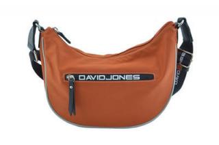 Dámská crossbody kabelka oranžová DAVID JONES X113