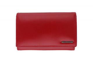 Dámská kožená peněženka BELLUGIO U622 červená