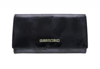 Dámská kožená peněženka GREGORIO BT114 černá