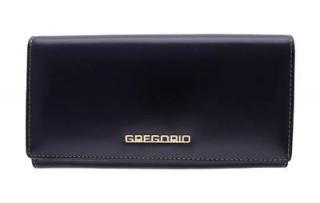 Dámská kožená peněženka GREGORIO U147 modro - černá
