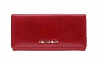 Dámská kožená peněženka GREGORIO U517 červená
