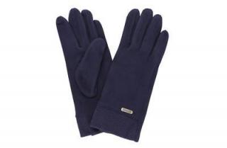 Dámské rukavice modré s patentem PRIUS 16U