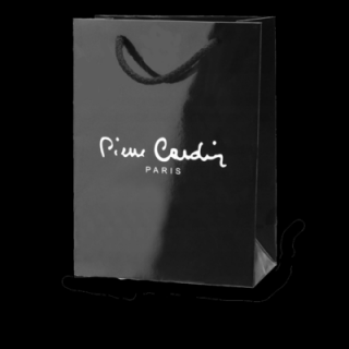 Dárková taška Pierre Cardin černá (16x22x8 cm)