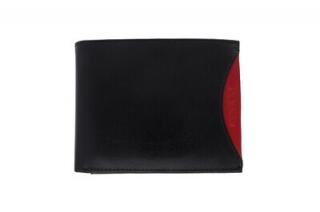 Pánská kožená peněženka ROVICKY černá U363 s RFID