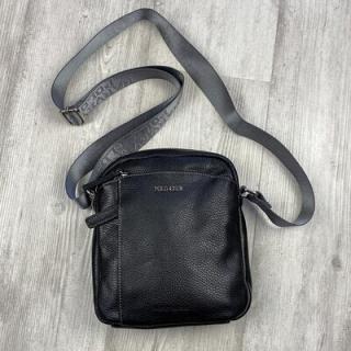 Pánská kožená taška HARVEY MILLER 30327 černá