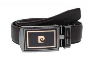Pánský kožený pásek hnědý Pierre Cardin 515HY06 Velikosť: 115 cm