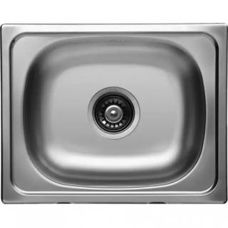 Sinks CLASSIC 500 1 dřez 500x400x150x0,5 3,5  výpusť, mat