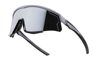 Cyklistické brýle FORCE SONIC šedo-černé, černá zrc. skla velikost: UNI, barva: šedá