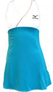 Dámské šaty Mizuno MRB Amplify Dress K2GH9215M21 Peacock Blue velikost: L, barva: modrá