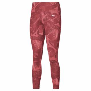 Legíny Mizuno Alpha Graphic 7/8 Tight J2GB121563 Tea Rose velikost: S, barva: růžová