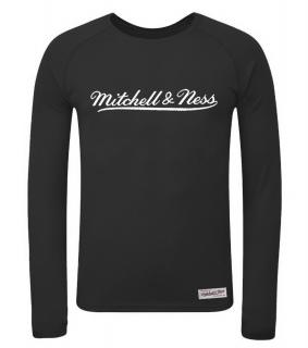 Mitchell & Ness Script Long Sleeve Logo Black velikost: S
