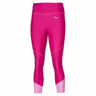 Mizuno Core 3/4 Tight J2GB120268 Pink Peacock velikost: L, barva: růžová