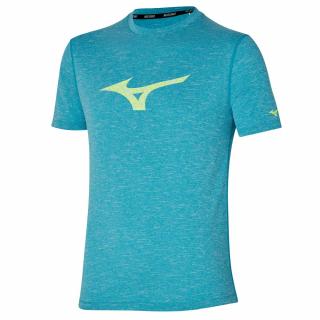 Mizuno Core RB Tee J2GA205627 Algiers Blue velikost: XL, barva: modrá