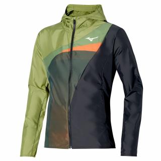 Mizuno Release Hooded Jacket 62GEA50133 Calliste Green velikost: M, barva: zelená