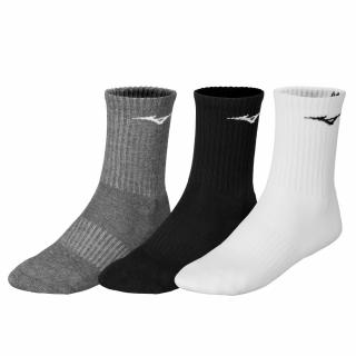 Mizuno Training 3P Socks 32GX2505Z99 velikost: L, barva: šedá