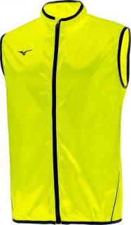 Pánská vesta Mizuno Authentic Rain Vest U2EE710244 Yellow Fluo velikost: L, barva: žlutá
