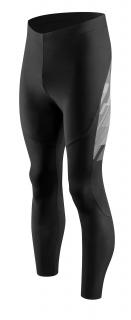 Pánské kalhoty FORCE RIDGE do pasu bez vložky černo-šedé velikost: L, barva: černá