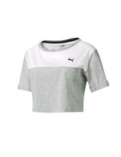 Puma Style Swagger Top W Light Gray Heather velikost: L