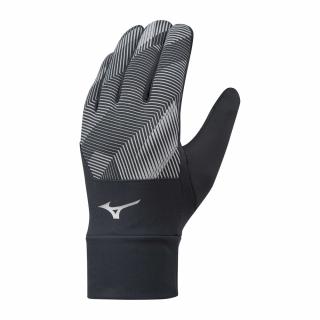 Rukavice Mizuno Windproof Glove J2GY8551Z91 Black velikost: S, barva: černá