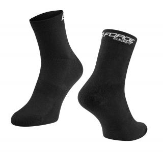 Sportovní ponožky FORCE ELEGANT nízké černé velikost: S/M, barva: černá