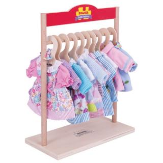 Bigjigs Toys věšák pro šaty panenek