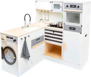 Dětská dřevěná kuchyňka s pračkou Modular