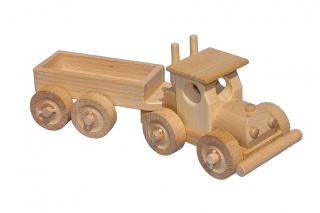 Dřevěné nákladní auto TIR s korbou
