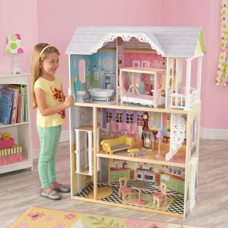 Dřevěný domeček pro panenky Barbie -  Kaylee